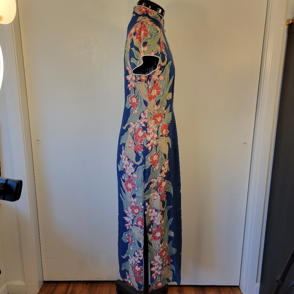 Tiki/Polynesian flower dress - Picture 7 of 17